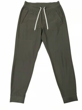 Vuori Meta Olive Green Joggers (Tiny Flaw Right Pocket)